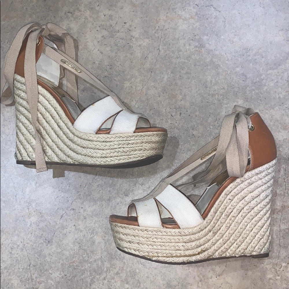 Michael Kors Las Rosas Wedges